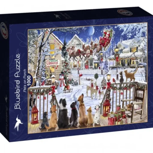 Puzzle Pets on Porch