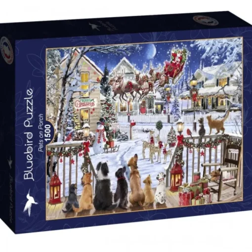 Puzzle Pets on Porch