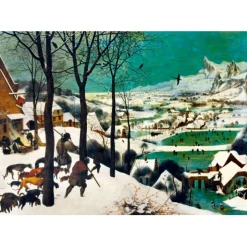 Puzzle Pieter Bruegel the Elder - Hunters in the Snow (Winter), 1565