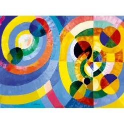 Puzzle Robert Delaunay - Circular Forms, 1930