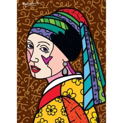 Puzzle Romero Britto - Dutch icon