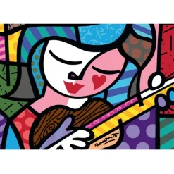 Puzzle Romero Britto - Girl with guitar