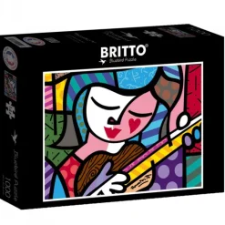 Puzzle Romero Britto - Girl with guitar