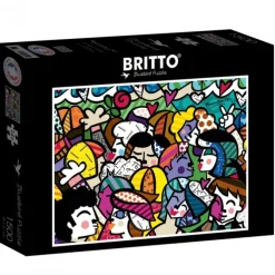 Puzzle Romero Britto - Looking into the future