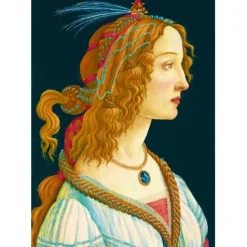 Puzzle Sandro Botticelli - Idealized Portrait of a Lady, 1480