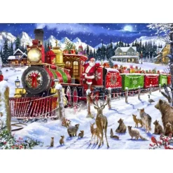 Puzzle Santa Express Usa