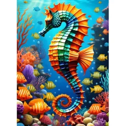 Puzzle Seahorse