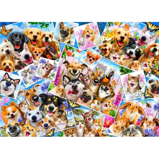 Puzzle Selfie Pet Collage