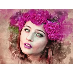 Puzzle The Rose Woman