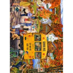Puzzle The School Bus