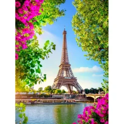 Puzzle Tour Eiffel au Printemps