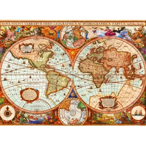 Puzzle Vintage Map