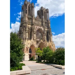 Puzzle Vue sur la Cathédrale de Reims