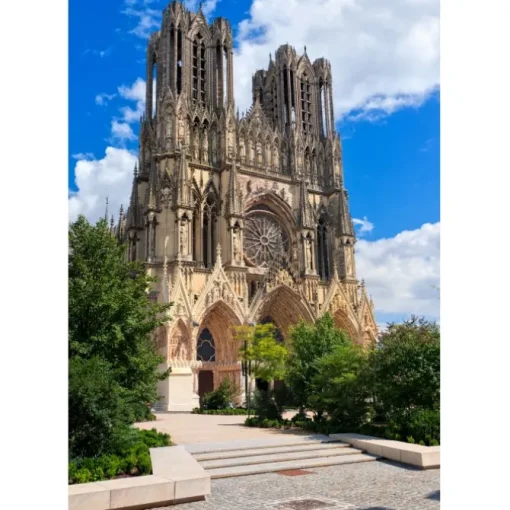 Puzzle Vue sur la Cathédrale de Reims