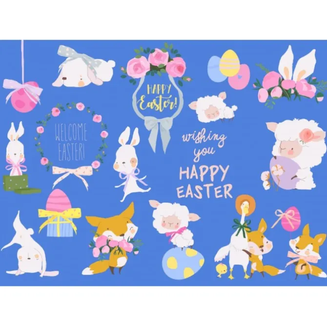 Puzzle Welcome Easter