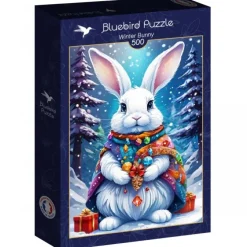 Puzzle Winter Bunny