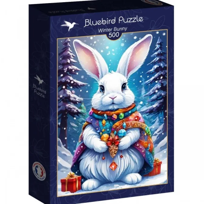 Puzzle Winter Bunny